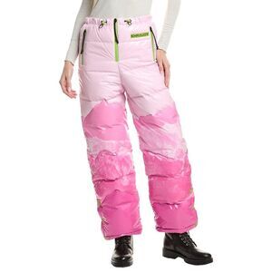 Khrisjoy Womens  Ski Mountain Monte Puffer Down Pant, Pink